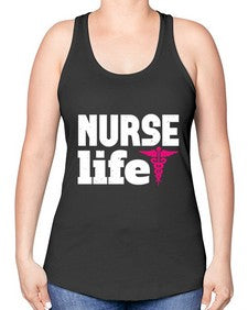 Nurse life Style 1172# - nurse -Racerback Tank