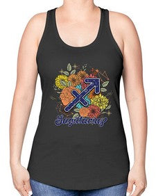 Sagittarius 130# - sagittarius -Racerback Tank