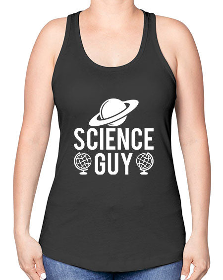 Science Guy 114# - general science -Racerback Tank