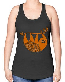 SlothMandala 1076# - mandala -Racerback Tank