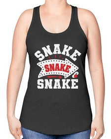Snake Snake SNAKE 45# - video games -Racerback Tank