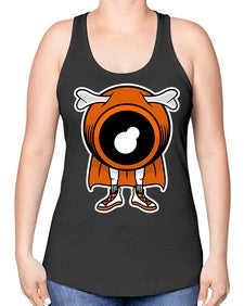 Spy master 234# - cartoon general -Racerback Tank