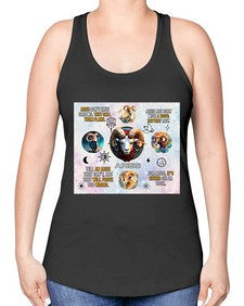 Straight Aries 469# - aries -Racerback Tank
