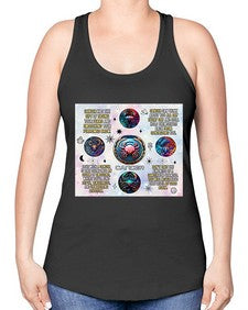 Straight Cancer 470# - cancer -Racerback Tank