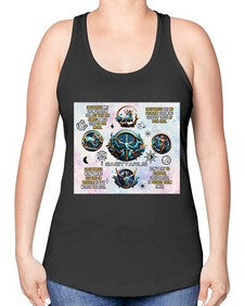 Straight Saggitarius 476# - sagittarius -Racerback Tank