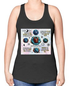 Straight scorpio 477# - scorpio -Racerback Tank
