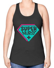 Super Nurse Style Style 1432# - nurse -Racerback Tank