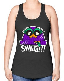 Swag beanie 247# - cartoon general -Racerback Tank