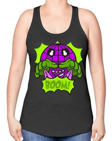 The boomdays 249# - cartoon general -Racerback Tank