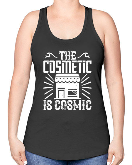 The cosmetic is cosmic Style 416# - architect -Racerback Tank