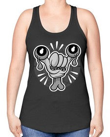 The nightmare 252# - cartoon general -Racerback Tank