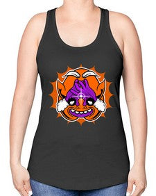 The super egg 253# - cartoon general -Racerback Tank