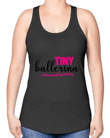 Tiny ballerina 202# - ballet -Racerback Tank
