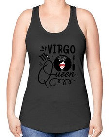Virgo queen 541# - virgo -Racerback Tank