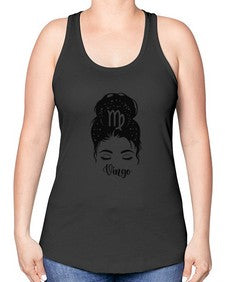 Virgo woman - virgo -Racerback Tank
