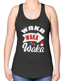 Waka Waka Waka 50# - video games -Racerback Tank