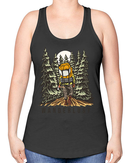 Wanderlust 2# - nature -Racerback Tank