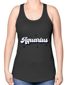 aquarius 82# - aquarius -Racerback Tank