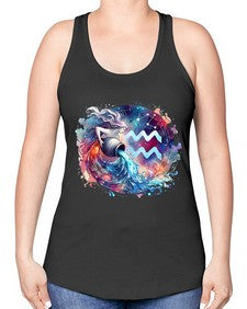 aquarius 90# - aquarius -Racerback Tank