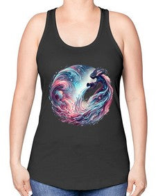 aquarius 91# - aquarius -Racerback Tank