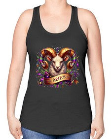 aries 136# - aries -Racerback Tank