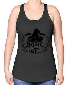 basic witch 50# - witch -Racerback Tank