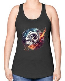 capricorn 213# - capricorn -Racerback Tank
