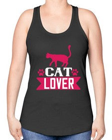 cat lover Style 32# - cats -Racerback Tank