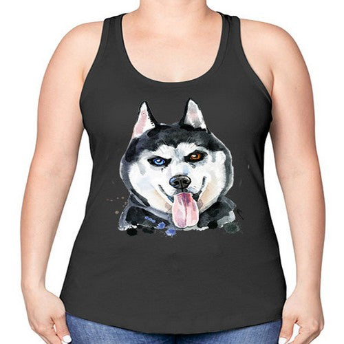 dog 103# - dogs -Racerback Tank