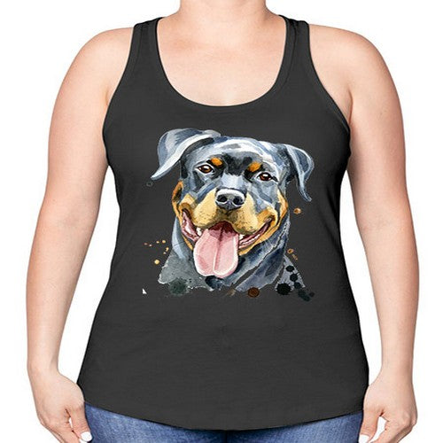 dog 109# - dogs -Racerback Tank