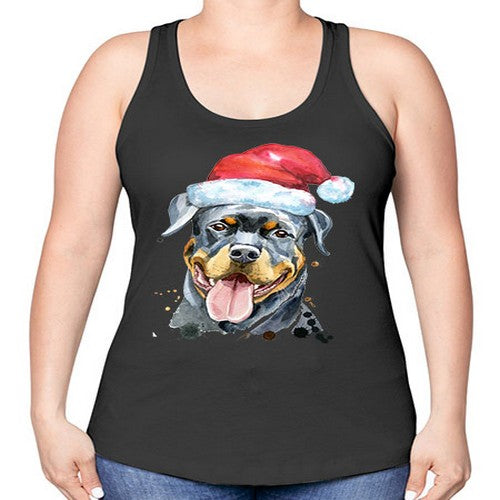 dog hat 110# - dogs -Racerback Tank