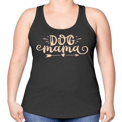 dog mama 83# - dogs -Racerback Tank