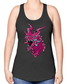 dragon 177# - dragon -Racerback Tank