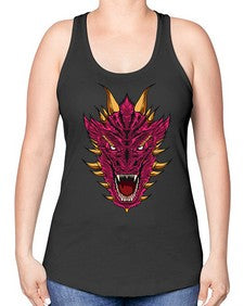 dragon 194# - dragon -Racerback Tank