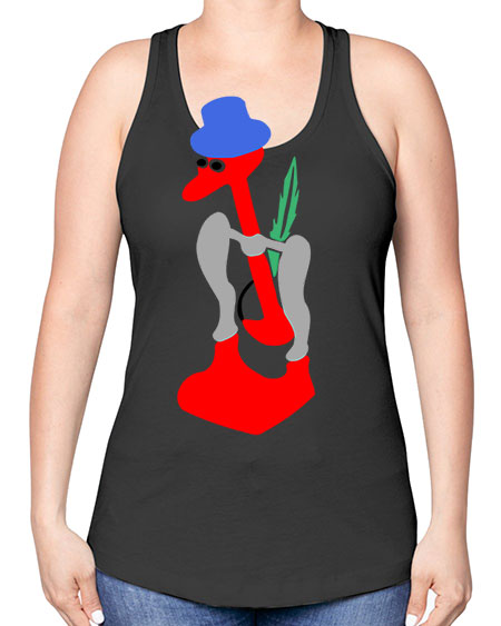 drinky bird 33# - birds -Racerback Tank