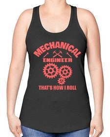 engineer roll 767# - engineer -Racerback Tank