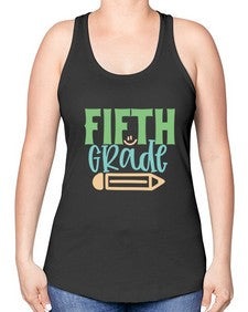 fifth grade 59# - fifth grade -Racerback Tank