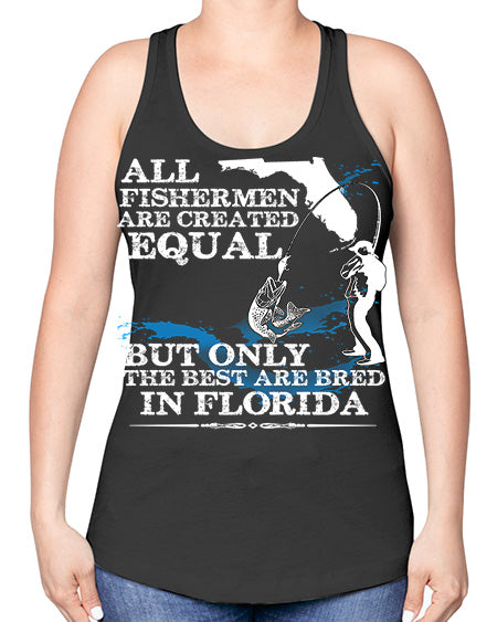 fishing 21# - shark-fish -Racerback Tank