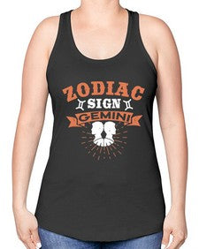 gemini 246# - gemini -Racerback Tank