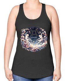 gemini 248# - gemini -Racerback Tank