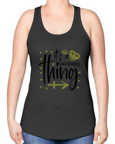 its a sagittarius thing 271# - sagittarius -Racerback Tank
