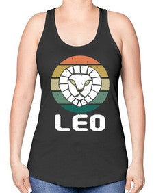 leo 299# - leo -Racerback Tank
