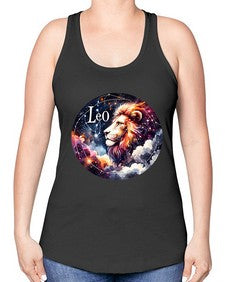 leo 301# - leo -Racerback Tank