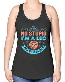 leo 306# - leo -Racerback Tank