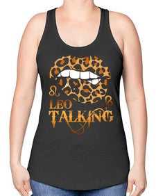 leo king 296# - leo -Racerback Tank