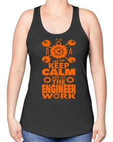 let the engineer do 1048# - engineer -Racerback Tank