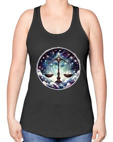 libra 342# - libra -Racerback Tank