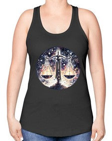 libra 343# - libra -Racerback Tank