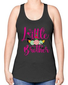 little brother 257# - unicorn -Racerback Tank