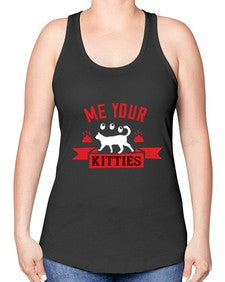 me your kitties Style 68# - cats -Racerback Tank